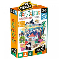 STORYTELLING GAME FOR CHILDREN;EDUCTIONAL PUZZLE, TEACHER HOMESCHOOL SUPPLIES;  TODDLER LEARNING TOYS;  BIRTHDAY