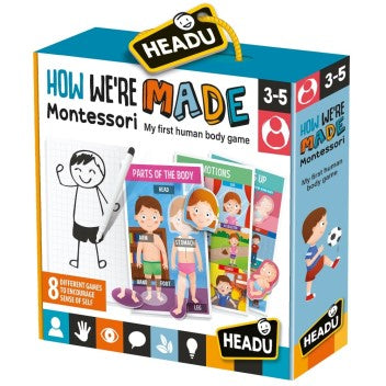 HOW WE ARE MADE;EDUCTIONAL PUZZLE, TEACHER HOMESCHOOL SUPPLIES;  TODDLER LEARNING TOYS;  BIRTHDAY