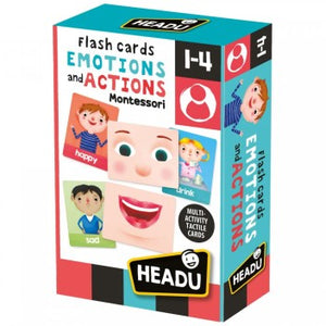 FLASHCARDS EMOTIONS AND ACTIONS MONTESSORI