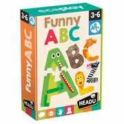 FUNNY ABC;EDUCTIONAL PUZZLE, TEACHER HOMESCHOOL SUPPLIES;  TODDLER LEARNING TOYS;  BIRTHDAY