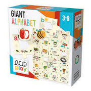 GIANT ALPHABET;EDUCTIONAL PUZZLE, TEACHER HOMESCHOOL SUPPLIES;  TODDLER LEARNING TOYS;  BIRTHDAY