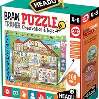 BRAIN TRAINER;EDUCTIONAL PUZZLE, TEACHER HOMESCHOOL SUPPLIES;  TODDLER LEARNING TOYS;  BIRTHDAY