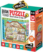BRAIN TRAINER;EDUCTIONAL PUZZLE, TEACHER HOMESCHOOL SUPPLIES;  TODDLER LEARNING TOYS;  BIRTHDAY