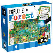 EXPLORE THE FOREST;EDUCTIONAL PUZZLE, TEACHER HOMESCHOOL SUPPLIES;  TODDLER LEARNING TOYS;  BIRTHDAY