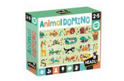 ANIMAL DOMINO;EDUCTIONAL PUZZLE, TEACHER HOMESCHOOL SUPPLIES;  TODDLER LEARNING TOYS;  BIRTHDAY
