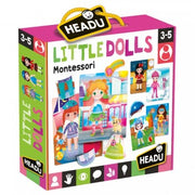 MONTESSORI MY LITTLE DOLLS;EDUCTIONAL PUZZLE, TEACHER HOMESCHOOL SUPPLIES;  TODDLER LEARNING TOYS;  BIRTHDAY