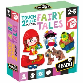 2 PIECES TOUCH PUZZLE FAIRY TALES
