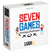 SEVEN GAMES;EDUCTIONAL PUZZLE, TEACHER HOMESCHOOL SUPPLIES;  TODDLER LEARNING TOYS;  BIRTHDAY