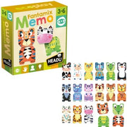 FANTAMIX MEMO;EDUCTIONAL PUZZLE, TEACHER HOMESCHOOL SUPPLIES;  TODDLER LEARNING TOYS;  BIRTHDAY