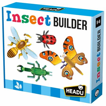INSECT BUILDER MONTESSORI;EDUCTIONAL PUZZLE, TEACHER HOMESCHOOL SUPPLIES;  TODDLER LEARNING TOYS;  BIRTHDAY