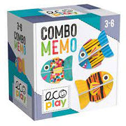 COMBO MEMO;EDUCTIONAL PUZZLE, TEACHER HOMESCHOOL SUPPLIES;  TODDLER LEARNING TOYS;  BIRTHDAY