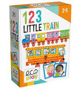 123 LITTLE TRAIN; EDUCTIONAL PUZZLE, TEACHER HOMESCHOOL SUPPLIES;  TODDLER LEARNING TOYS;  BIRTHDAY