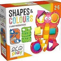 SHAPES & COLOURS;EDUCTIONAL PUZZLE, TEACHER HOMESCHOOL SUPPLIES;  TODDLER LEARNING TOYS;  BIRTHDAY