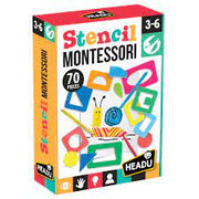 STENCIL MONTESSORI;EDUCTIONAL PUZZLE, TEACHER HOMESCHOOL SUPPLIES;  TODDLER LEARNING TOYS;  BIRTHDAY