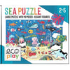 SHAPES PUZZLE SEA;EDUCTIONAL PUZZLE, TEACHER HOMESCHOOL SUPPLIES;  TODDLER LEARNING TOYS;  BIRTHDAY