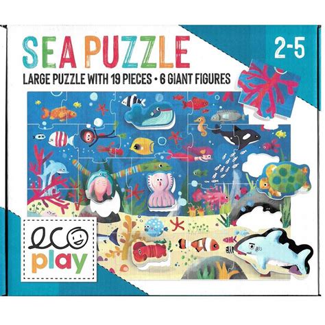 SHAPES PUZZLE SEA;EDUCTIONAL PUZZLE, TEACHER HOMESCHOOL SUPPLIES;  TODDLER LEARNING TOYS;  BIRTHDAY