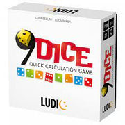 NINE DICE;EDUCTIONAL PUZZLE, TEACHER HOMESCHOOL SUPPLIES;  TODDLER LEARNING TOYS;  BIRTHDAY