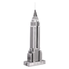 EMPIRE STATE BUILDING SS METAL MODEL L5XW2.5XH15CM 21 PARTS