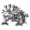 STEGO THE DINOSAUR SS METAL MODEL L19.5XW7XH7CM LEVEL6