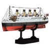TITANIC METAL MODEL PNTED L25.5XW3.8X12.6CM 226 PARTS
