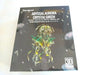 CRYSTAL GREEN JELLYFISH METAL MODEL W/LIGHT L9.8XW13XH20CM