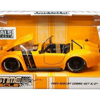 JADA SHELBY COBRA 427 S/C BIGTIME MUSCLE ORANGE 1965 1/24