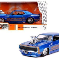 CHEVROLET CAMARO EARTHSHAKER BTM BLUE 1968 1/24