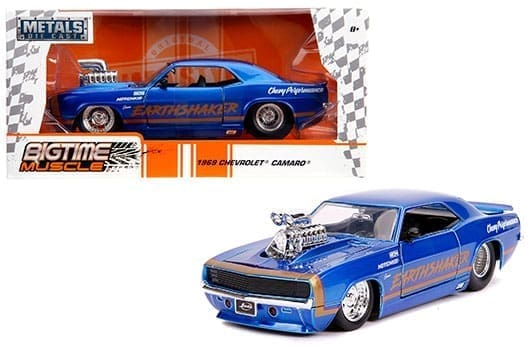 CHEVROLET CAMARO EARTHSHAKER BTM BLUE 1968 1/24