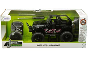 JEEP WRANGLR JUST TRUCKS EXTRA WHEEL SWOP BLK '07 1/24
