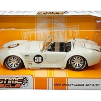 SHELBY COBRA 427 S/C  BTM WHITE 1965 1/24