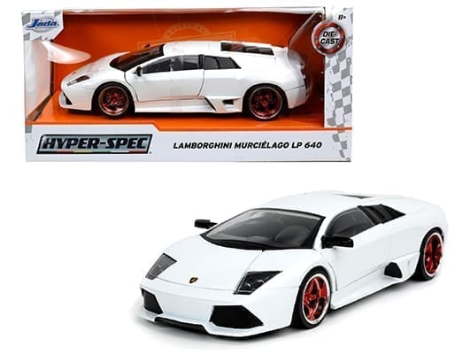 JADA LAMBORGHINI MURCIELAGO LP640 HYPER-SPEC WHITE  1/24