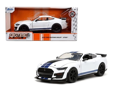 FORD MUSTANG SHELBY GT500 BTM WHITE 2020 1/24