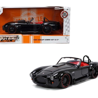 SHELBY COBRA 427 BIGTIME MUSCLE BLACK 1965 1/24