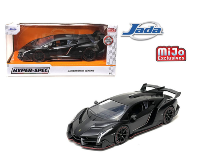 LAMBORGHINI VENENO HYPER-SPEC MIJO EXCL BLACK  1/24