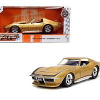 JADA CHEVROLET CORVETTE STINGRAY ZL1 BIGTIME GOLD 1969 1/24