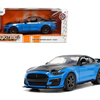 JADA FORD MUSTANG SHELBY GT500 TOYO TIRES  BTM BLK/BLUE 2020 1/24