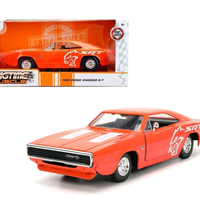 JADA DODGE CHARGER SR/T BIGTIME MUSCLE ORANGE 1968 1/24