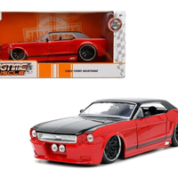 FORD MUSTANG GT BIGTIME MUSCLE RED/BLK 1965 1/24