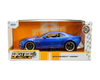 CHEVROLET CAMARO  BLUE WITH MATT BLACK HOOD STRIPE 2010 1/24