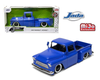 CHEV STEPSIDE PICKUP JUST TRUCKS EXCLUSIVE BLUE '55 1/24