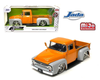 FORD F-100 CUSTOM 2-TONE ORANGE/GREY JT 1956 1/24