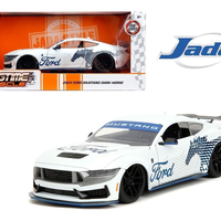 FORD MUSTANG DARK HORSE BTM  WHITE 2024 1/24