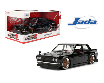 DATSUN 510 ADVAN  BLACK JDM TUNERS 1973 1/24