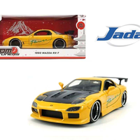 MAZDA RX-7 HKS TUNED  JDM TUNERS YELLOW 1993 1/24