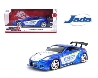 JADA-NISSAN 350Z EXEDY RACING CLUTCH JDM BLUE 2003 1/24