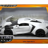 JADA-LYKAN HYPERSPORT  BIGTIME MUSCLE WHITE 1/24