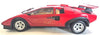 LAMBORGHINI COUNTACH WALTER WOLF RED  1/18, DIECAST COLLECTABLES