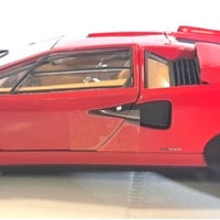 LAMBORGHINI COUNTACH WALTER WOLF RED  1/18, DIECAST COLLECTABLES