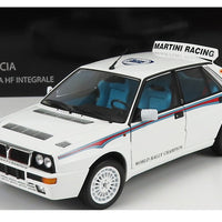 LANCIA DELTA INTEGRALE 6 WHITE  1/18, DIECAST COLLECTABLES