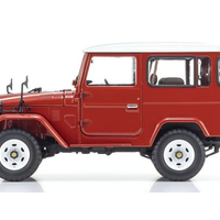 TOYOTA LAND CRUISER 40 VAN RED 1/18, DIECAST COLLECTABLES